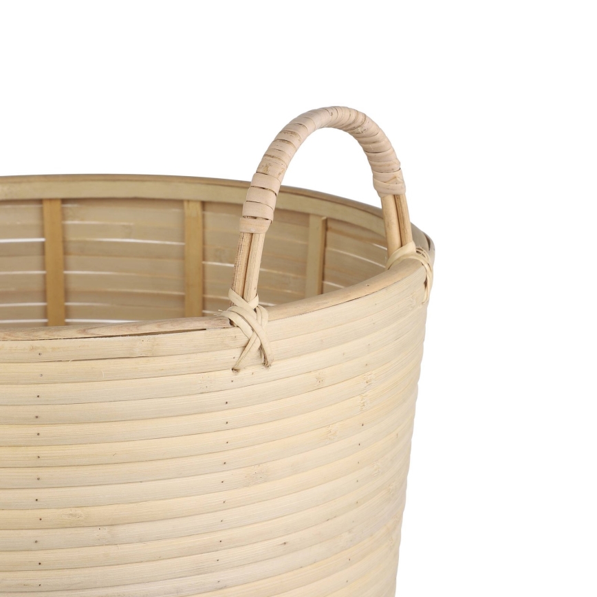 Eglo - Cesto decorativo 41x36 cm bege