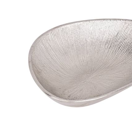 Eglo - Bandeja decorativa 17,5x24,5 cm prateado