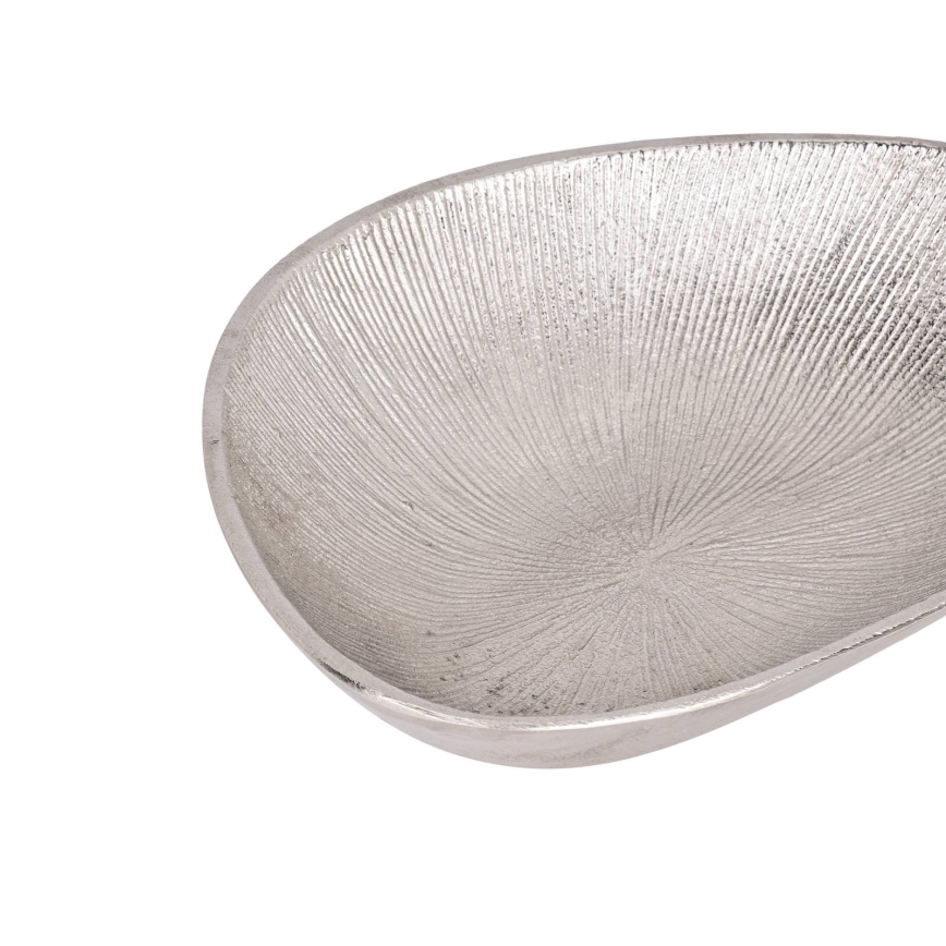 Eglo - Bandeja decorativa 17,5x24,5 cm prateado
