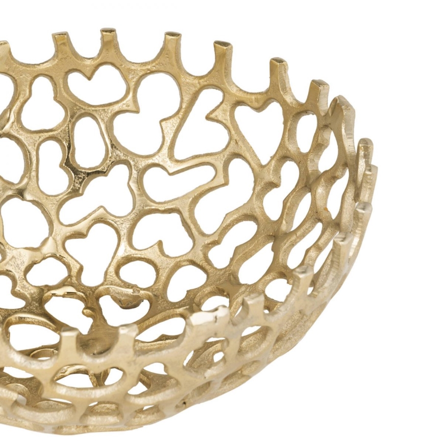 Eglo - Bandeja decorativa diâmetro 20,5 cm dourado