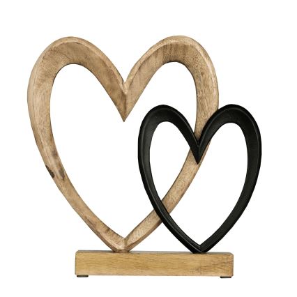 Eglo - Decoração 27x25 cm castanho/preto