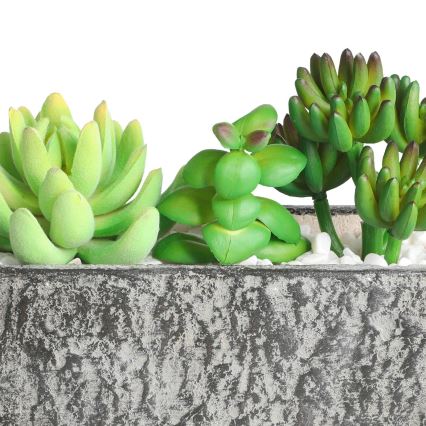 Eglo - Planta artificial num vaso 14,5x17,8 cm suculento