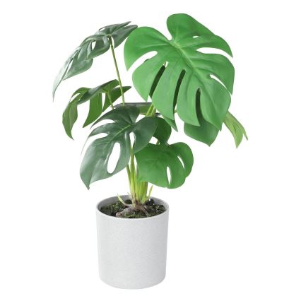 Eglo - Planta artificial num vaso 42x30 cm monstera