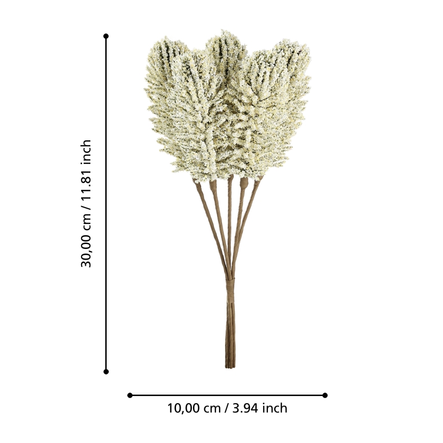 Eglo - Flor artificial 30 cm amarelo