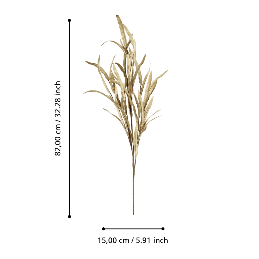 Eglo - Flor artificial 82 cm bege