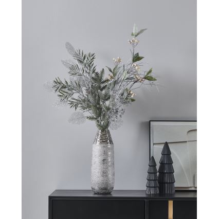 Eglo - Flor artificial 53 cm prateado