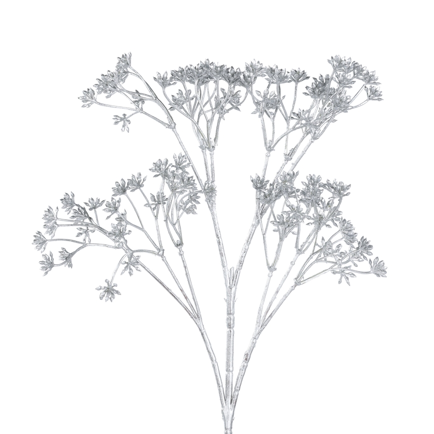 Eglo - Flor artificial 53 cm prateado