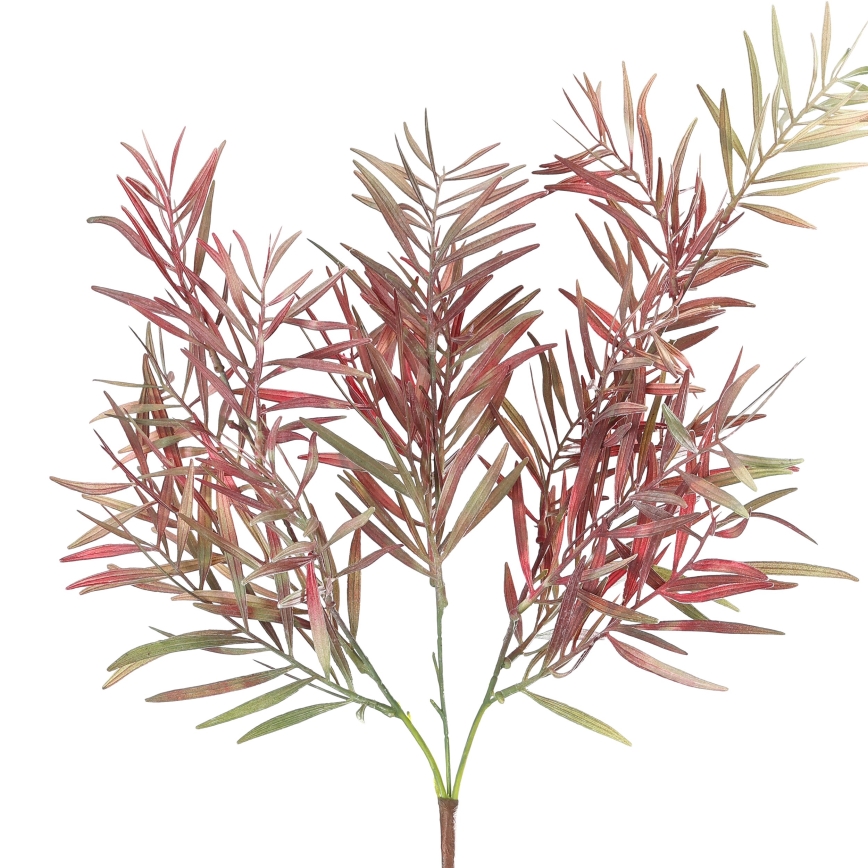 Eglo - Flor artificial 83,5 cm vermelho