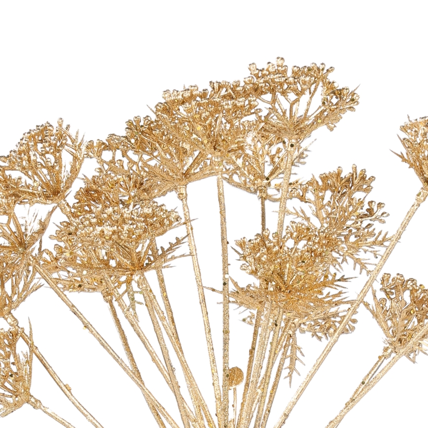 Eglo - Flor artificial 56 cm dourado