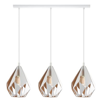 Eglo - Candelabro num fio 3xE27/60W/230V