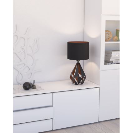 Eglo - Lâmpada de mesa 1xE27/60W/230V