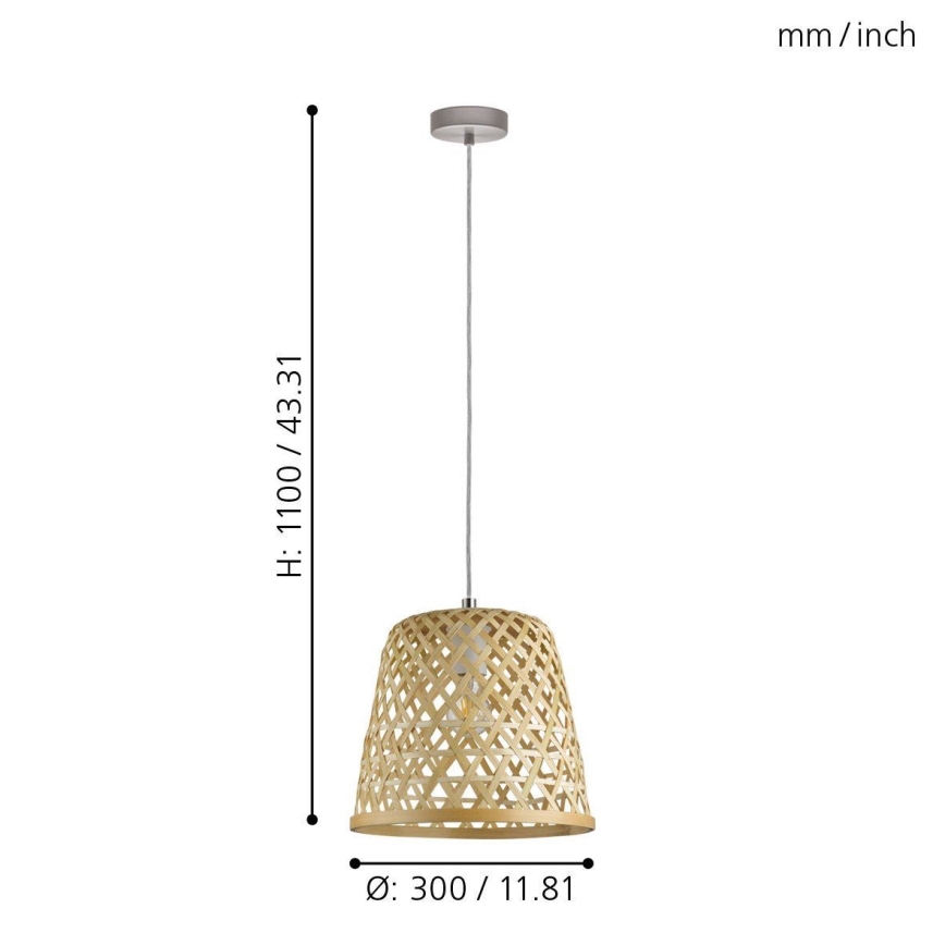 Eglo - Candelabro num fio 1xE27/60W/230V