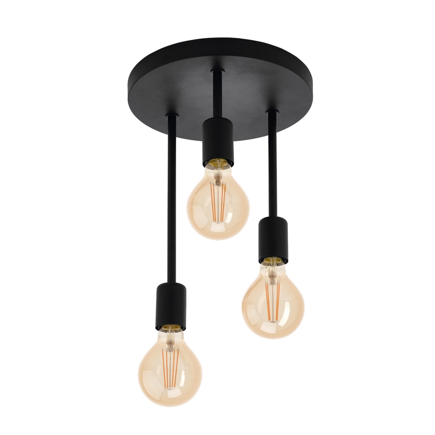 Eglo - Candelabro pendente 3xE27/60W/230V