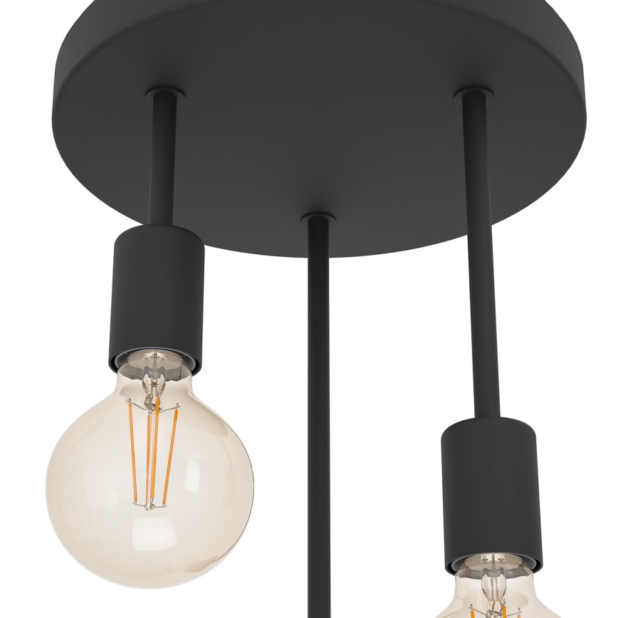 Eglo - Candelabro pendente 3xE27/60W/230V