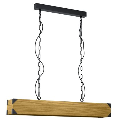 Eglo - Candelabro numa corrente 4xE27/40W/230V