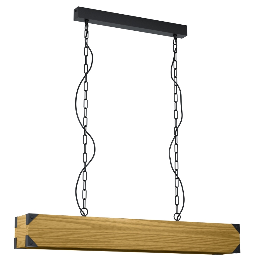 Eglo - Candelabro numa corrente 4xE27/40W/230V