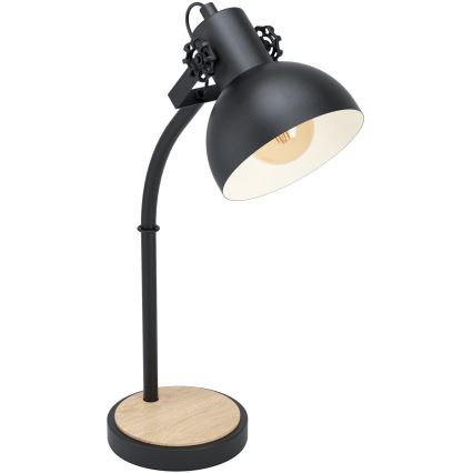 Eglo 43165 - Lâmpada de mesa LUBENHAM 1xE27/28W/230V