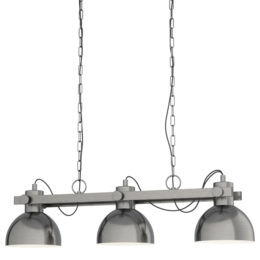 Eglo - Candelabro numa corrente 3xE27/28W/230V