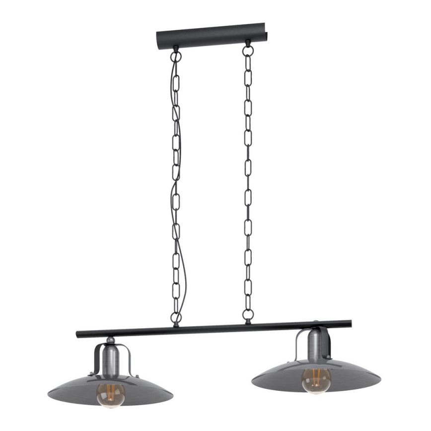 Eglo 43204 - Candelabro numa corrente KENILWORTH 2xE27/28W/230V