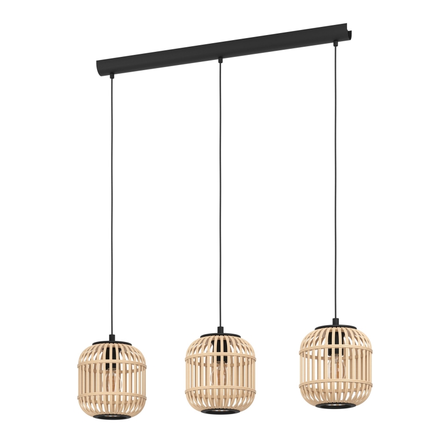 Eglo - Candelabro num fio 3xE27/28W/230V