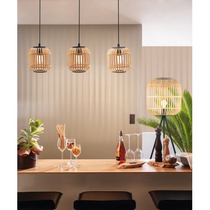 Eglo - Candelabro num fio 3xE27/28W/230V