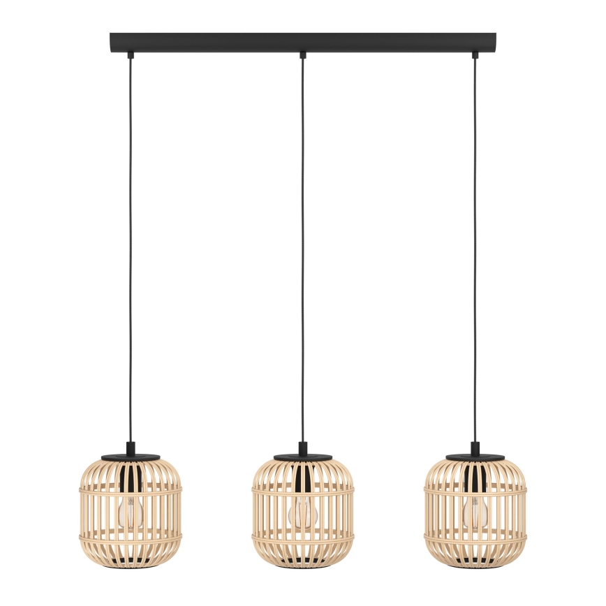Eglo - Candelabro num fio 3xE27/28W/230V
