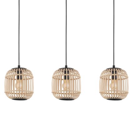 Eglo - Candelabro num fio 3xE27/28W/230V