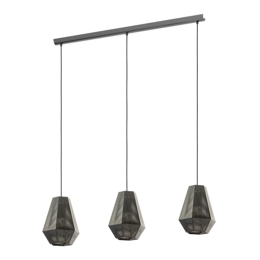 Eglo 43224 - Candelabro num fio CHIAVICA 3xE27/28W/230V