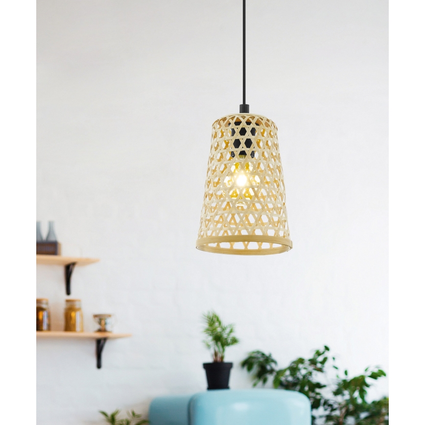 Eglo - Candelabro num fio 1xE27/40W/230V diâmetro 180mm