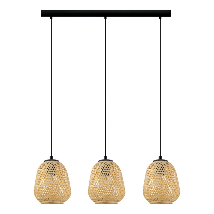 Eglo - Candelabro num fio 3xE27/40W/230V
