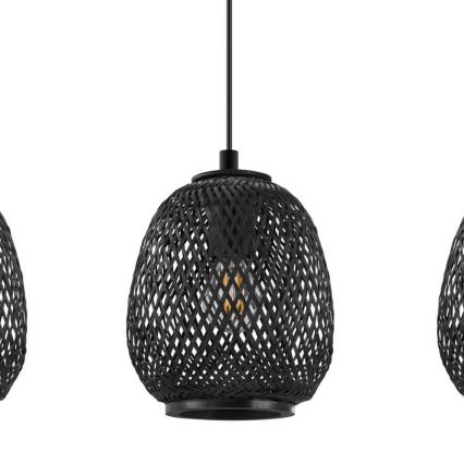 Eglo - Candelabro num fio 3xE27/40W/230V