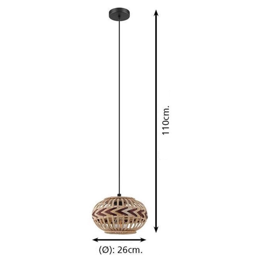 Eglo - Candelabro num fio 1xE27/40W/230V
