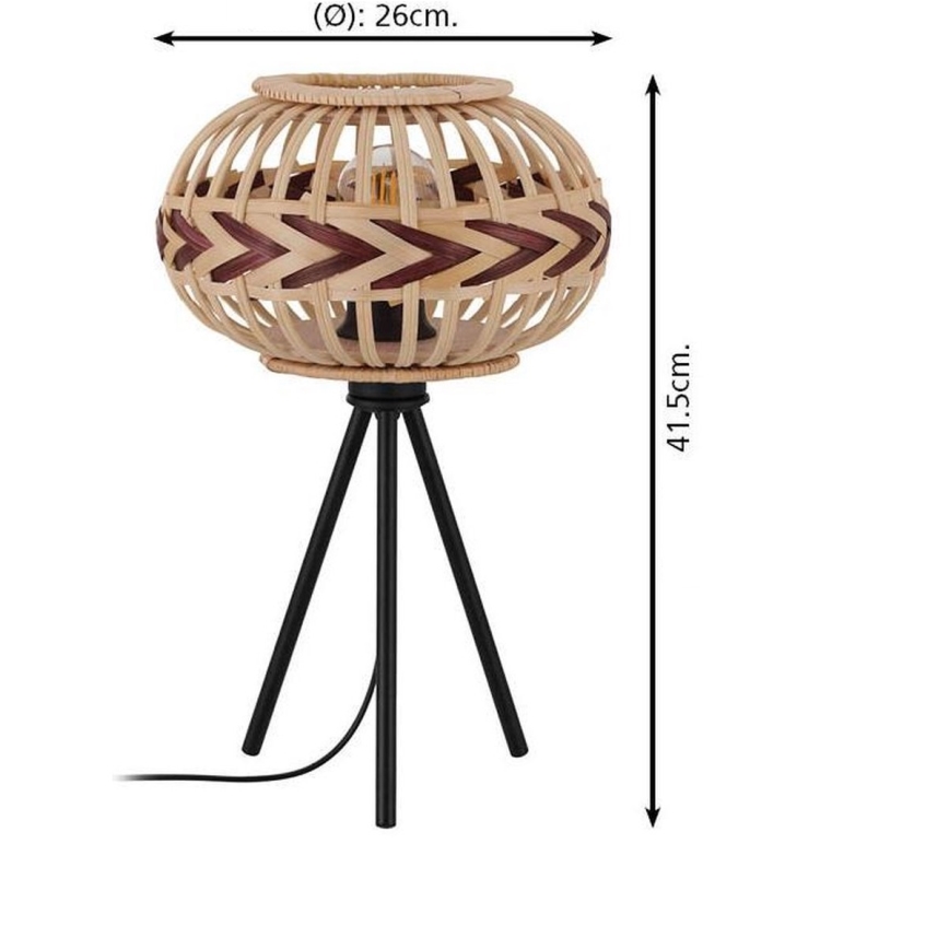 Eglo - Lâmpada de mesa 1xE27/40W/230V