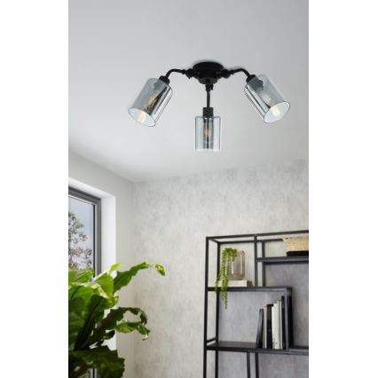 Eglo - Candelabro integrado 3xE27/40W/230V