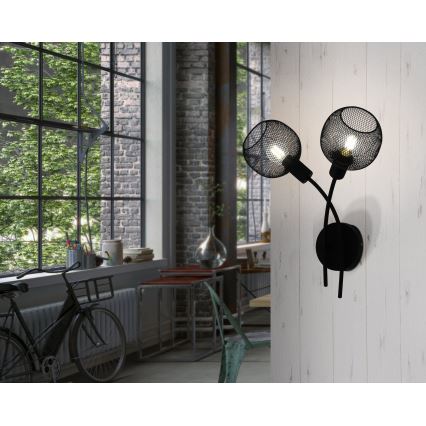 Eglo - Luz de parede 2xE14/40W/230V