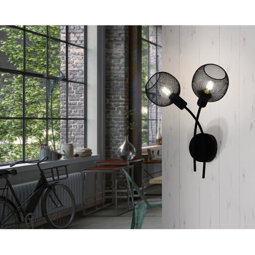 Eglo - Luz de parede 2xE14/40W/230V