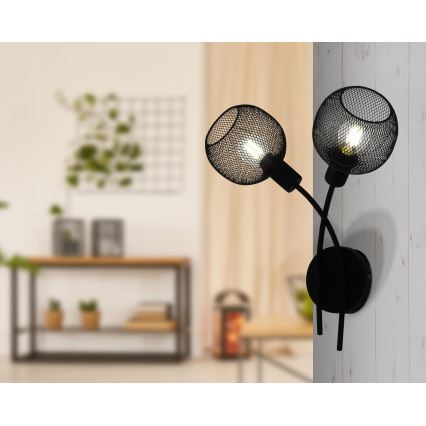 Eglo - Luz de parede 2xE14/40W/230V