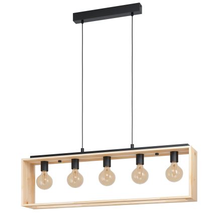 Eglo - Candelabro num fio 5xE27/40W/230V