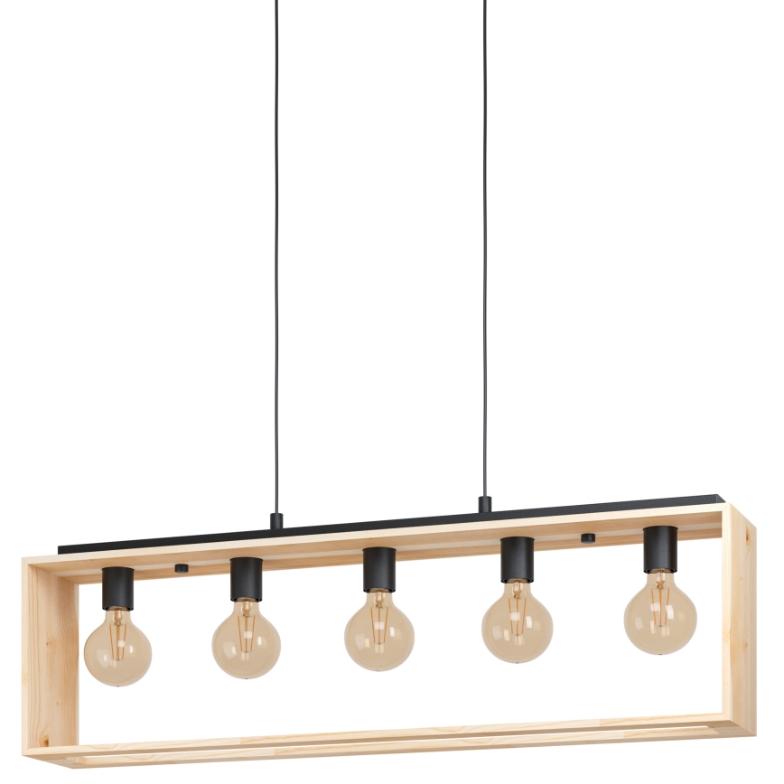Eglo - Candelabro num fio 5xE27/40W/230V