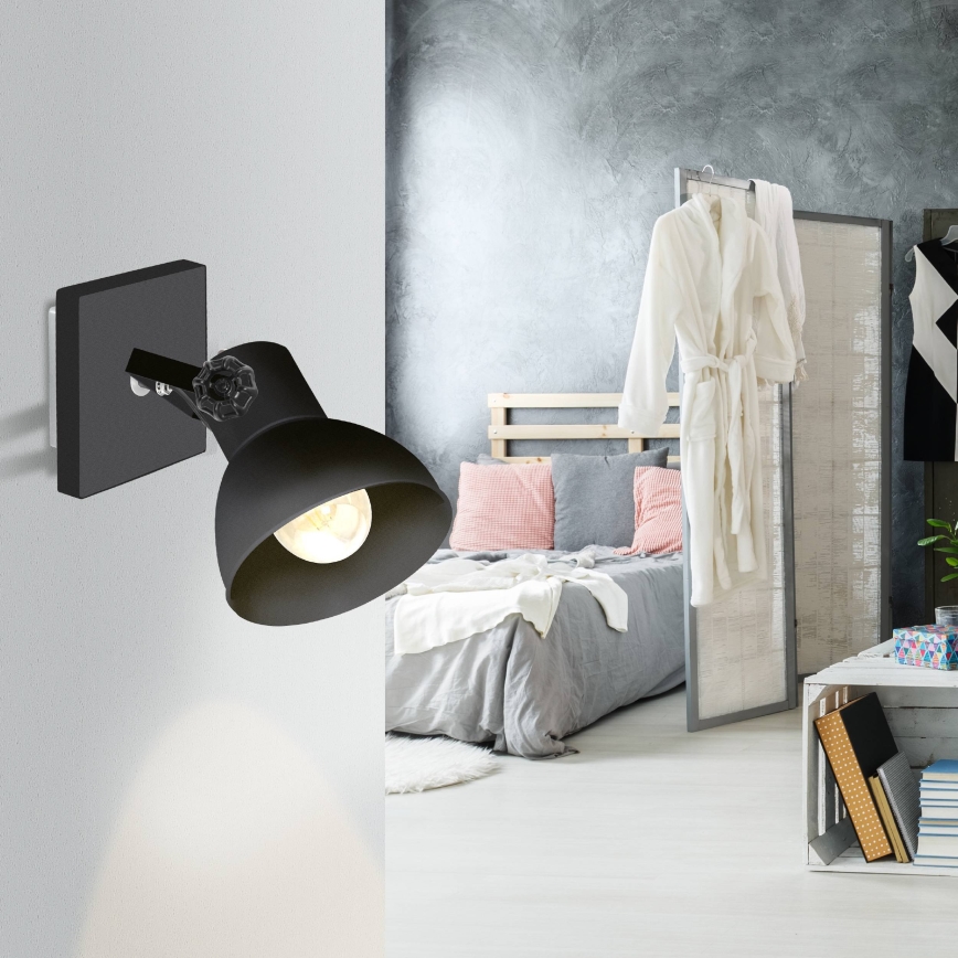 Eglo - Iluminação de parede 1xE27/28W/230V