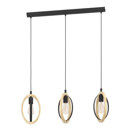 Eglo - Candelabro num fio 3xE27/40W/230V