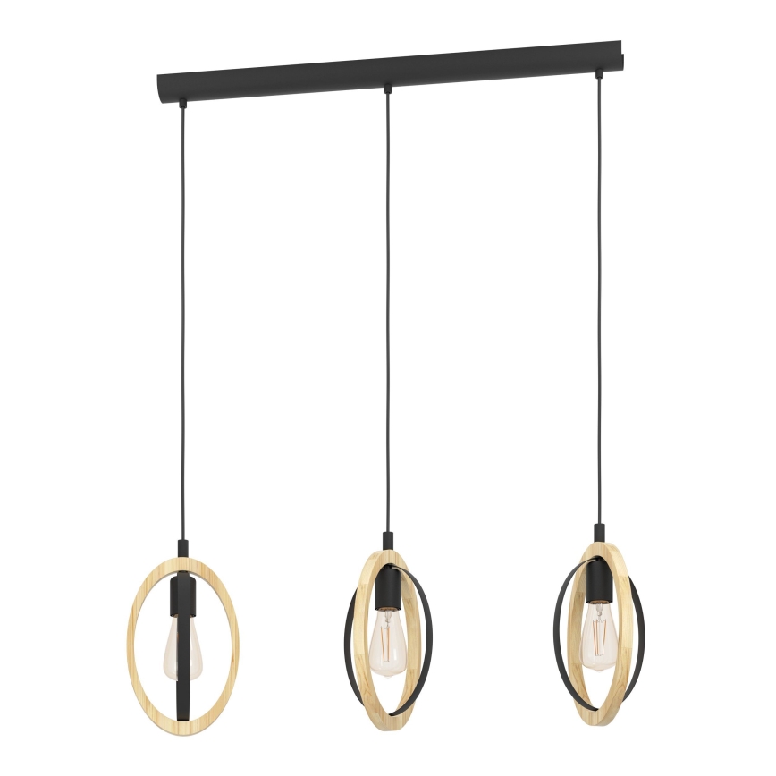 Eglo - Candelabro num fio 3xE27/40W/230V