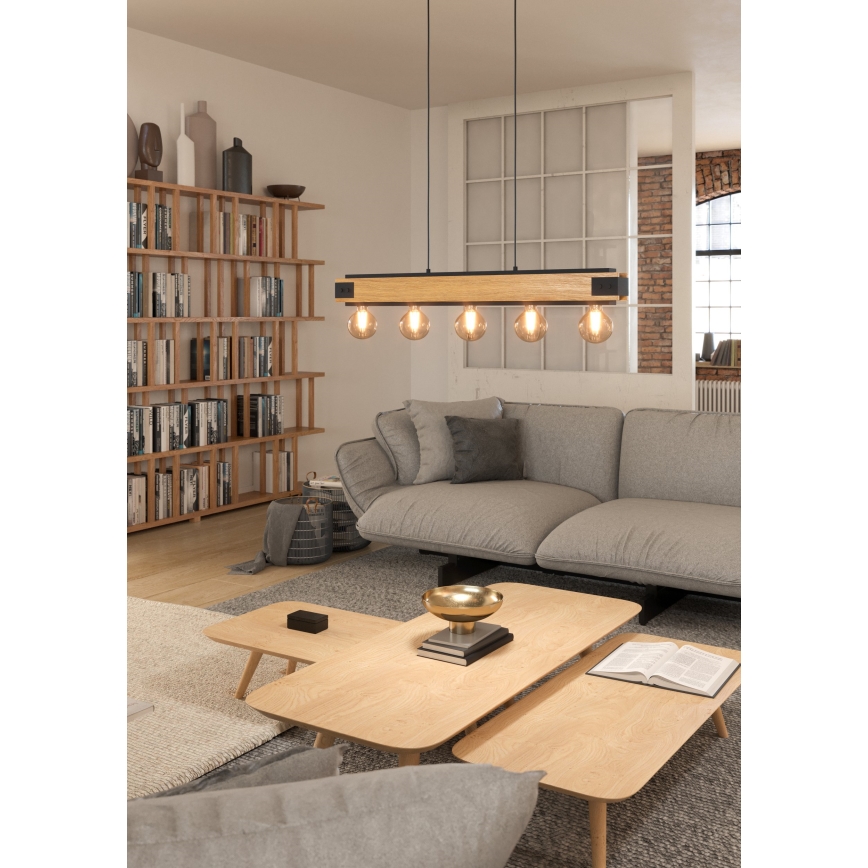 Eglo - Candelabro num fio 5xE27/60W/230V