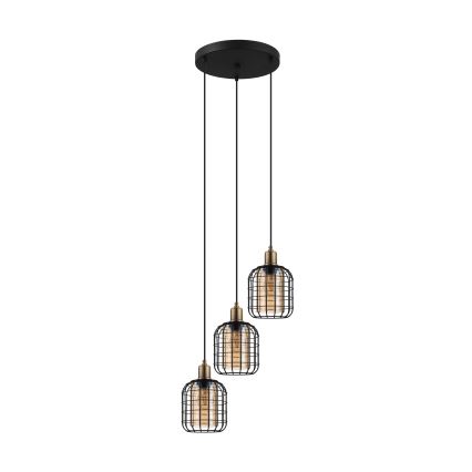 Eglo - Candelabro suspenso 3xE27/40W/230V