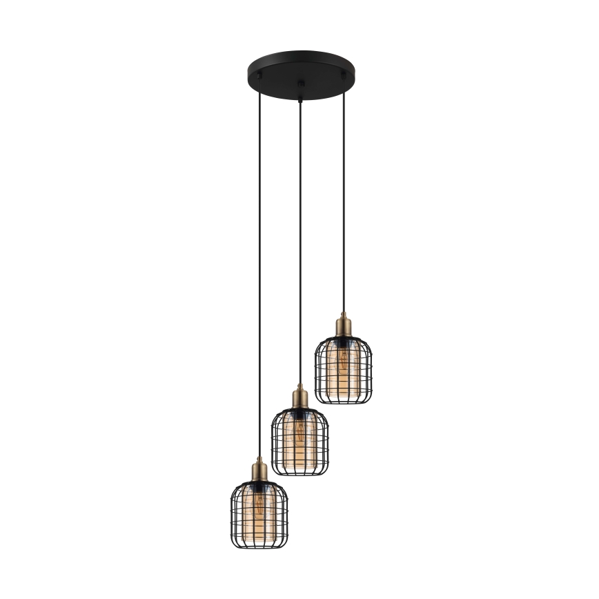 Eglo - Candelabro suspenso 3xE27/40W/230V