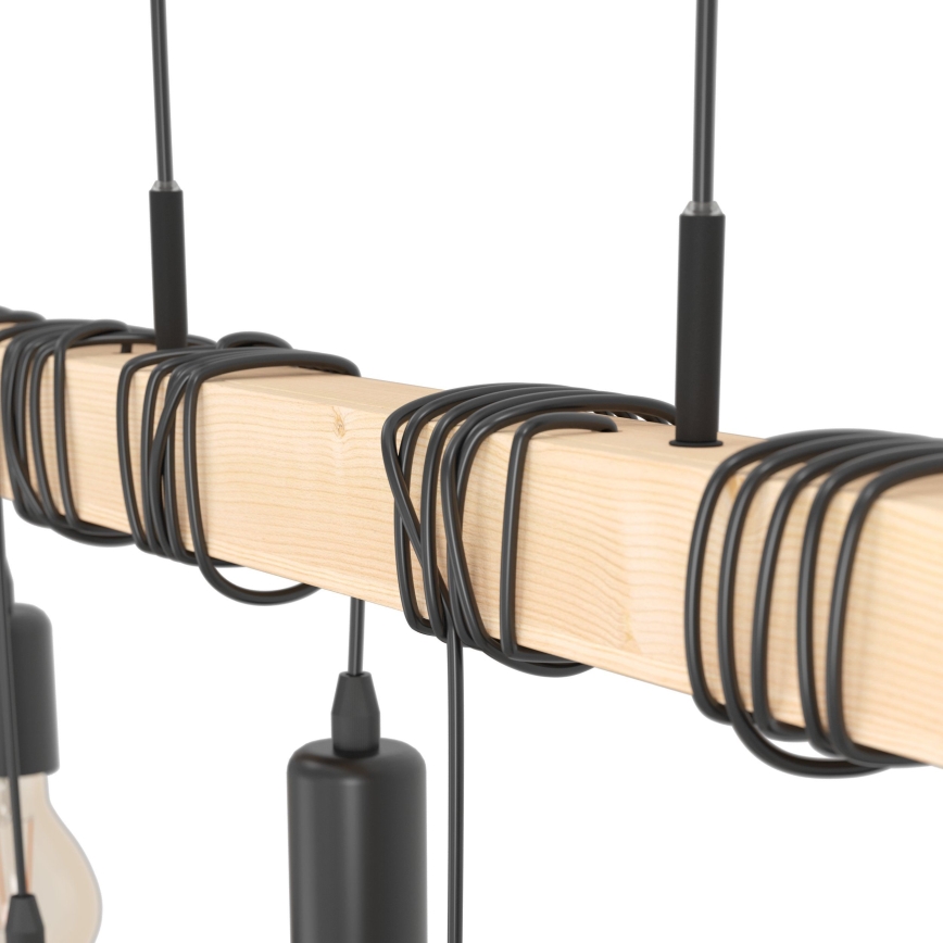 Eglo - Candeeiro suspenso TOWNSHEND 6xE27/60W/230V