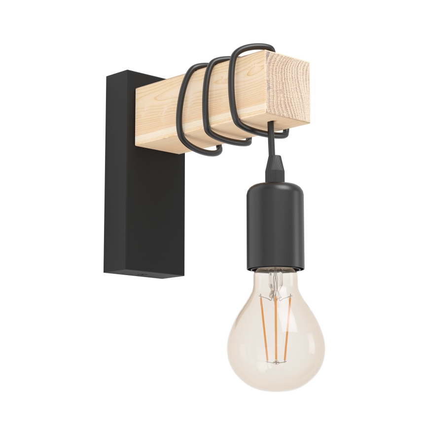 Eglo - Iluminação de parede TOWNSHEND 1xE27/10W/230V