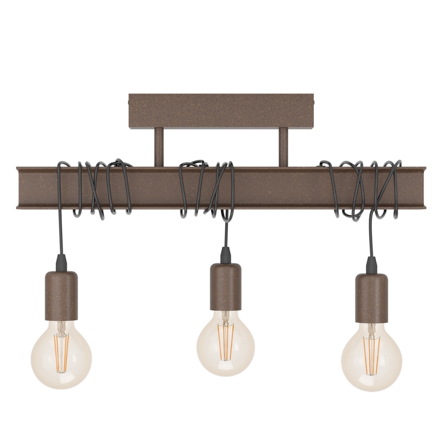 Eglo - Candelabro montado à superfície TOWNSHEND 3xE27/60W/230V