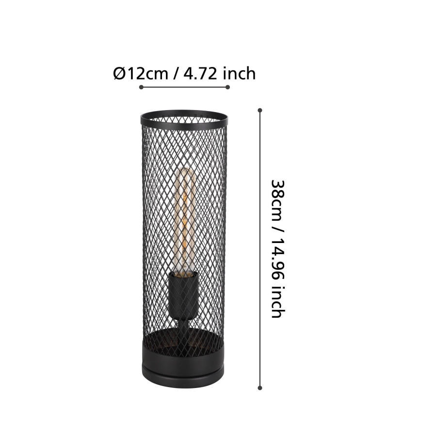 Eglo - Candeeiro de mesa 1xE27/40W/230V
