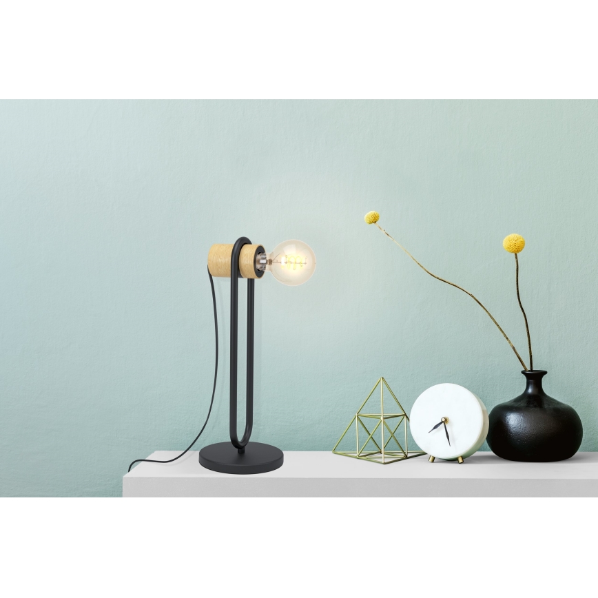 Eglo - Candeeiro de mesa 1xE27/28W/230V